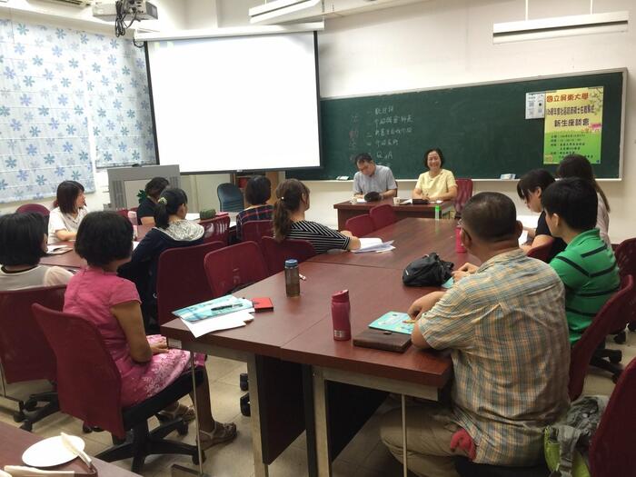 2017.8.12 106學年度社區諮商碩士在職專班新生座談會圖片