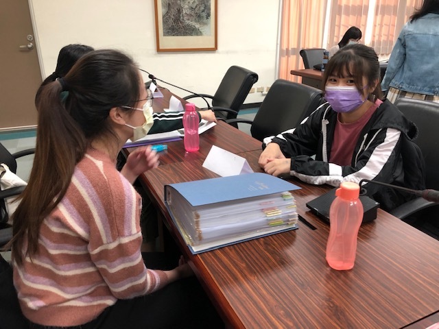 110學年度大四檔案評量發表會2021.12.6圖片