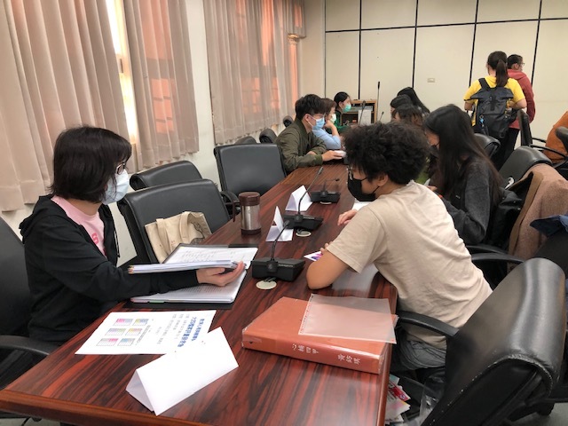 110學年度大四檔案評量發表會2021.12.6圖片