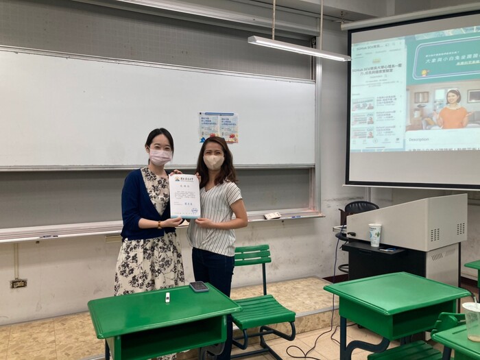 2022.10.26 東吳大學心理學系王韋婷副教授「癌症早期的心理療護：心理師扮演的角色」演講圖片