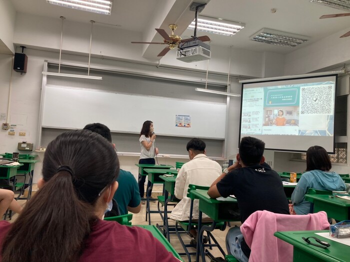2022.10.26 東吳大學心理學系王韋婷副教授「癌症早期的心理療護：心理師扮演的角色」演講圖片